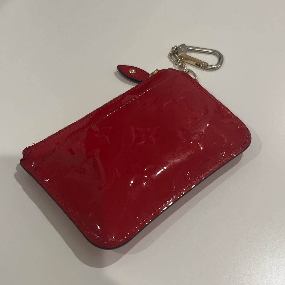Louis Vuitton Red Key Pouch